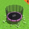 Kahuna 8Ft Outdoor Round Trampoline for Kids and Children suited for Fitness, Exercise, Gy