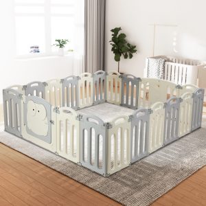 Baby Playpen Foldable Toddler Fence Safety Play Activity Centre