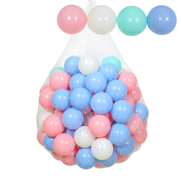 Kids Ocean Balls Pit Baby Play Plastic Toy Soft Child Playpen 400 Macaron