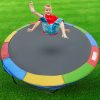 Kids Trampoline Pad Replacement Mat Reinforced Outdoor Round Spring Cover – 14 FT