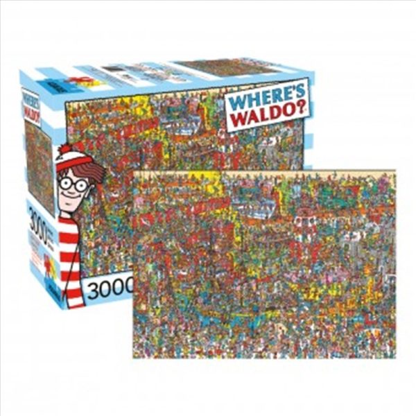 Where’s Waldo 3000 Piece Puzzle