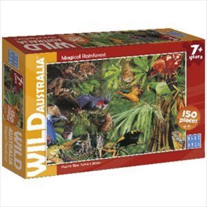 Wild Australian Magical Rainforest Puzzle 150 Piece