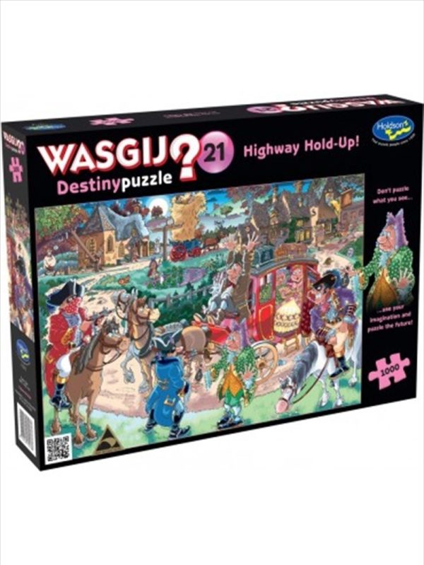 Wasgij Destiny 21 Highway Hold Up 1000 Piece Puzzle