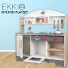 Wooden Kitchen Playset for Kids (Minimalist) EK-KP-100-MS