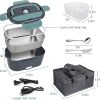 1.5L Electric Food Warmer Lunch Box with Insulated Carrying Bag GO-HLB-101-HP