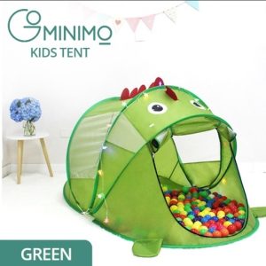 Kids Dinosaur Pop-up Tent (Green)