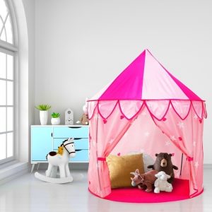Kids Space Capsule Leaf Tent (Pink)