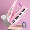 Kids Piano Keyboard Music Toys (Pink) GO-MAT-106-XC