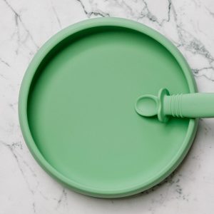 Suckie Scoop Plate - Mint Crisp