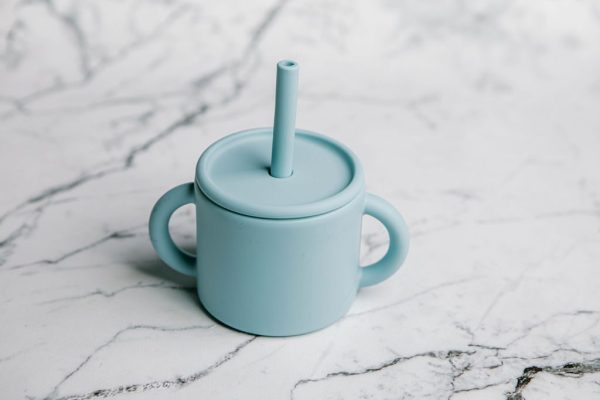 Baby’s First Straw Cup – Blue Lemonade