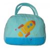 Rocket Lunch Box Cover – Blue