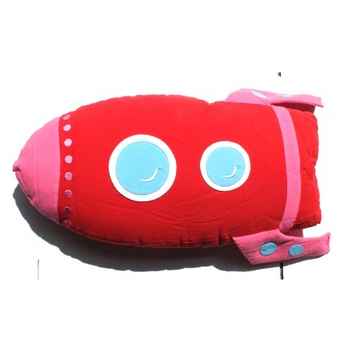 Roket Cuddling Cushion – Red