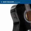 Karrera Electronic Acoustic Guitar 41in – Black