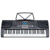 Karrera 61 Keys Electronic LED Keyboard Piano with Stand – Black