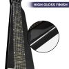 Karrera 29in 6-String Lap Steel Hawaiian Guitar – Black