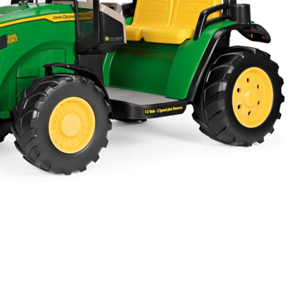 John Deere Dual Force Tractor Battery Operated 2-Seater Ride On