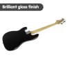 Karrera Electric Bass Guitar – Black