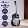 Karrera 40in Resonator Guitar – Black