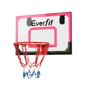 23″ Mini Basketball Hoop Backboard Door Wall Mounted Sports Kids Red