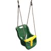 Kids Baby Swing Seat with Rope Extensions – Green and Yellow