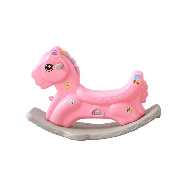 Kids Rocking Horse Toddler Baby Horses Pony Ride On Toy Balance Rocker