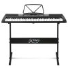 61 Keys Electronic Piano Keyboard Digital Electric w/ Stand Sound Speaker