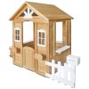 Lifespan Kids Teddy Cubby House in Natural Timber (V2) with Floor