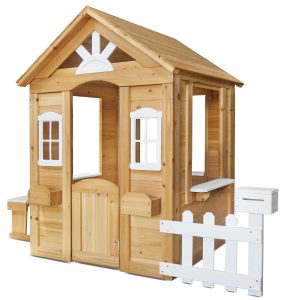 Lifespan Kids Teddy Cubby House in Natural Timber (V2) with Floor