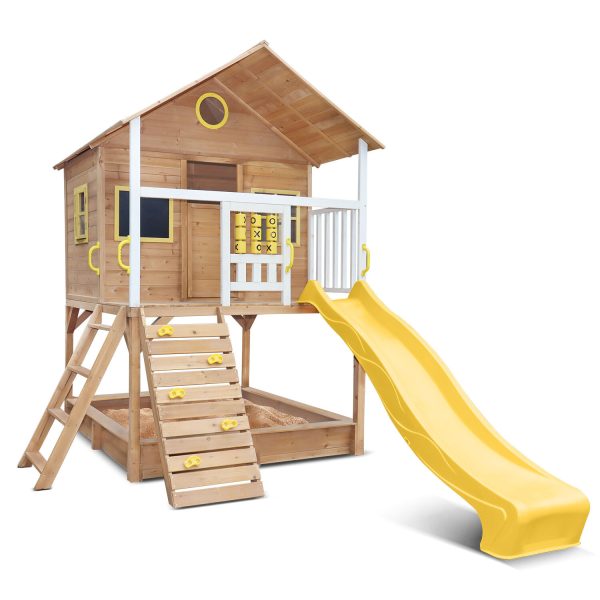 Lifespan Kids Warrigal Cubby House – Slide – Yellow