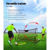 Portable Soccer Rebounder Net Volley Training Football Goal Pass Trainer – 210x120x120 cm