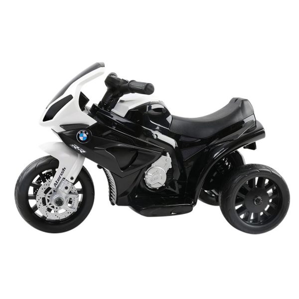 Kids Ride On Motorbike BMW Licensed S1000RR Motorcycle Car – Black