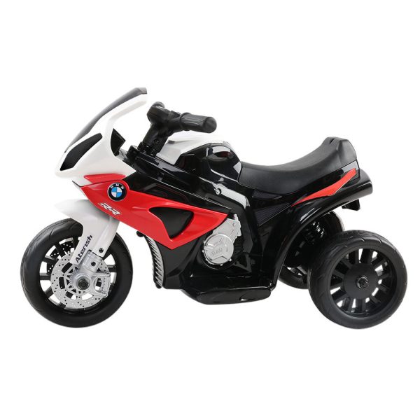 Kids Ride On Motorbike BMW Licensed S1000RR Motorcycle Car – Red