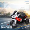 ROVO KIDS Ride On Motorcycle Licensed BMW S1000RR Electric Motorbike Police Red