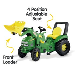 John Deere Kids Premium Ride on Tractor with Maxi Loader RT046638