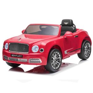 Bentley Mulsanne Kids 12V Electric Ride On – Red