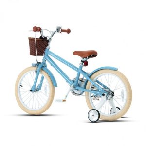 Royal Baby Vintage Style 18” Kids Bike Macaron Blue