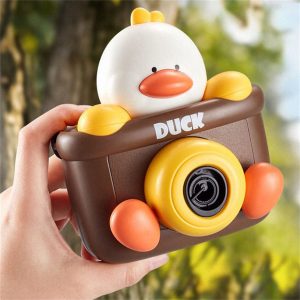 Bubblerainbow Electric Bubble Machine Children’s Hand-held Automatic Baby Camera Soap