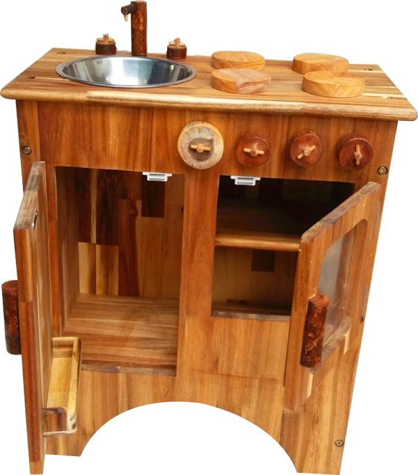 Combo Wooden Stove and Sink