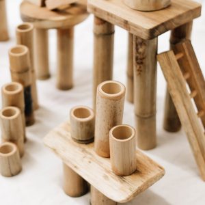 Bamboo building set