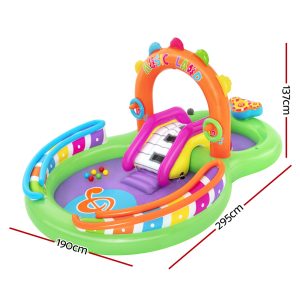 Kids Pool 295x190x137cm Inflatable Above Ground Swimming Play Pools 349L