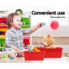 Kids Toy Box 8 Bins Bookshelf Storage Rack Organiser Toy Display