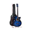 38 Inch Wooden Acoustic Guitar – 34″ Blue