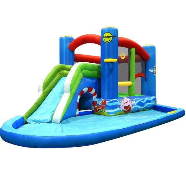 Inflatable Water Slide Jumping Trampoline Castle Bouncer Toy Splash