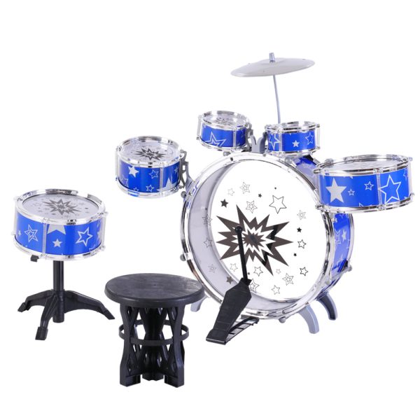 11 Piece Kids Drum Set