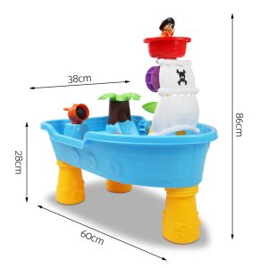 Kids Sandpit Pretend Play Set Sand Water Table Outdoor Beach Toy Children