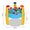 Kids Sandpit Pretend Play Set Water Sand Table Children Outdoor Toy Umbrella