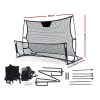 Portable Soccer Rebounder Net Volley Training Football Goal Pass Trainer – 183x122x85 cm