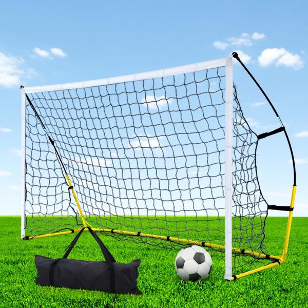 Portable Soccer Football Goal Net Kids Outdoor Training Sports – 369x185x86 cm