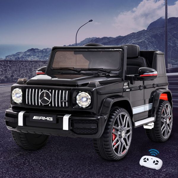 Mercedes-Benz Kids Ride On Car Electric AMG G63 Licensed Remote Cars 12V – Black