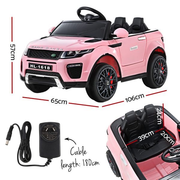 Ride On Car Toy Kids Electric Cars 12V Battery SUV – Pink